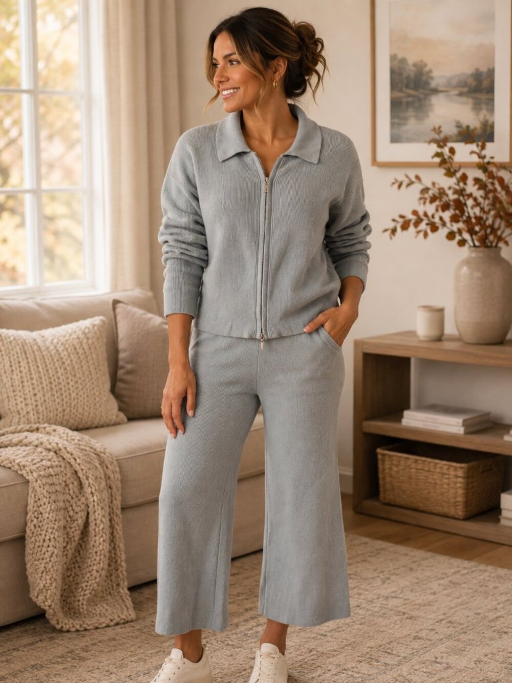 Knit Two Piece Set